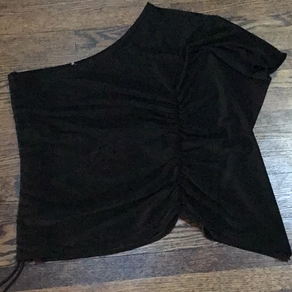 Black One Shoulder Top - Picture 7 of 10